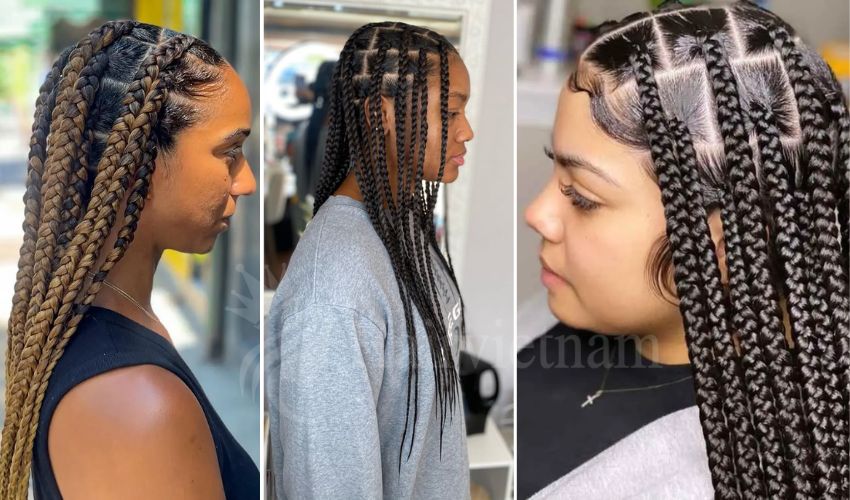 Nigerian Natural Hair Weaving Styles Without Attachment